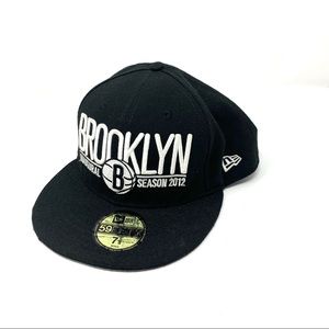 New Era Brooklyn Nets Inaugural Season Hat 7 5/8